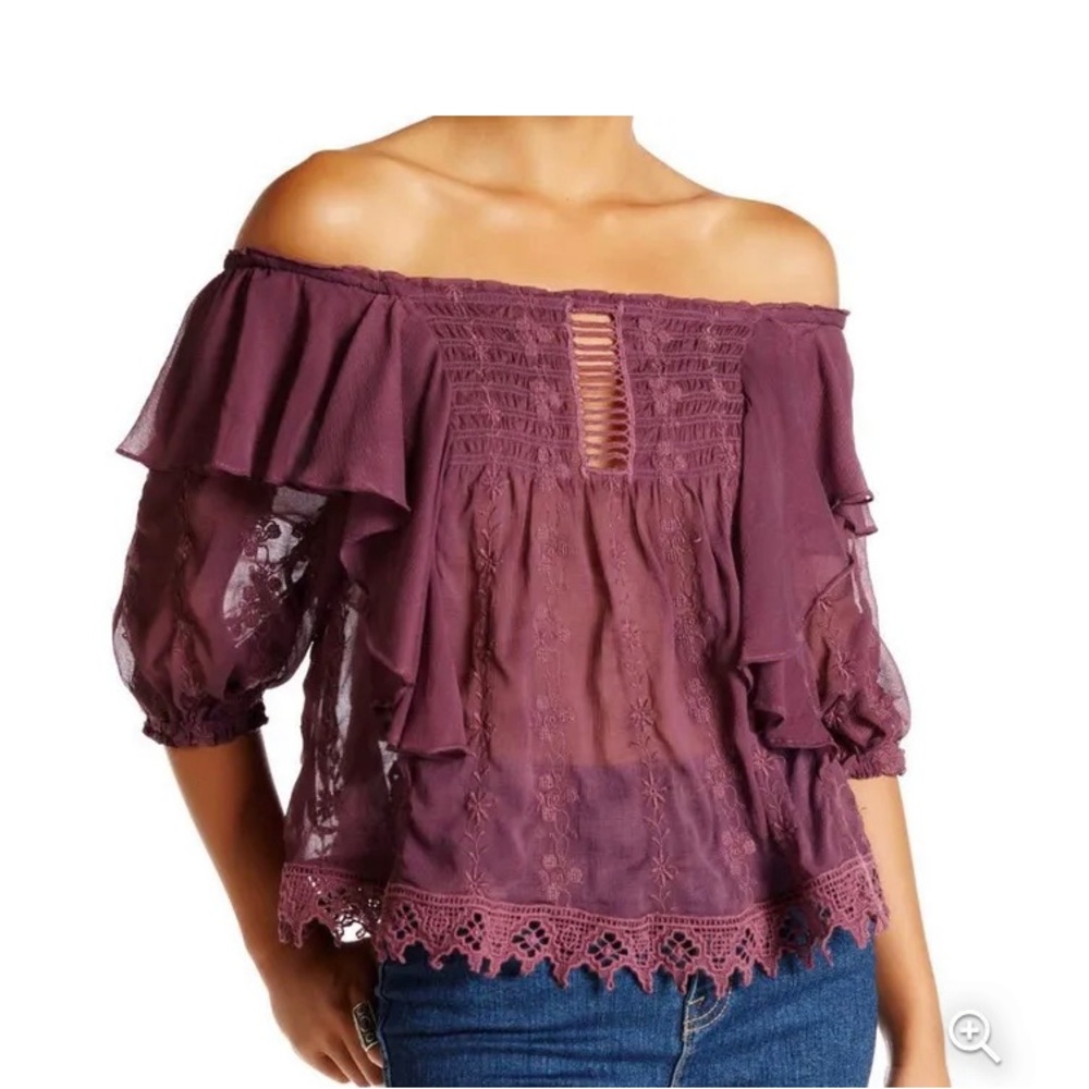 Free People Spirit in the Sky Blouse